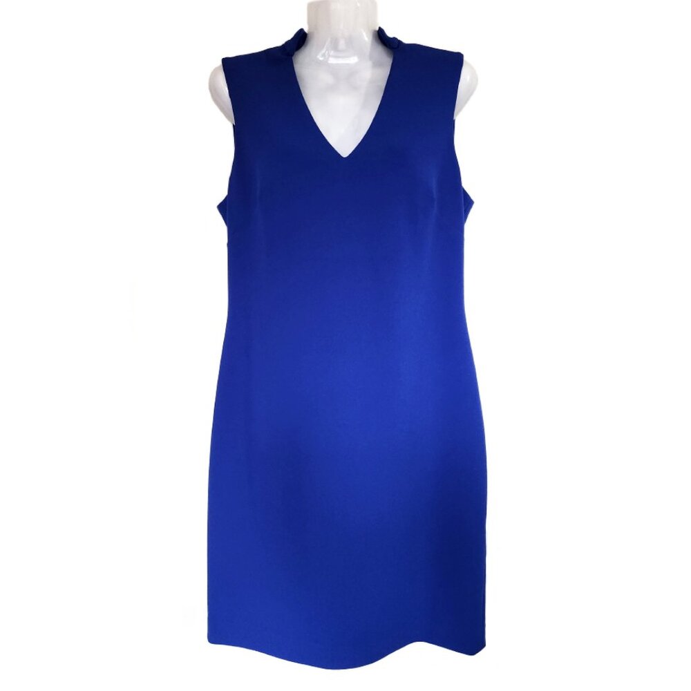 Like New Stunning Royal Blue Calvin Klein Bodycon Dress Size 6